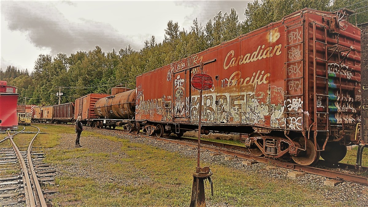 All aboard….Next stop Revelstoke……